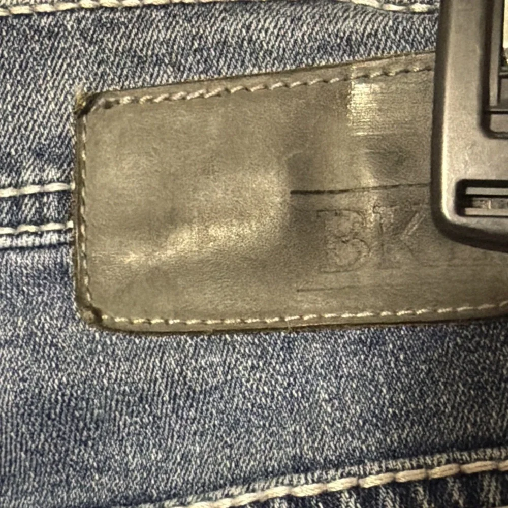 BKE ALEC Straight Leg Jeans sz 31R Medium Wash Stretch - Picture 6 of 7